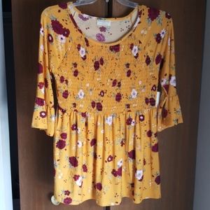 New Bobby Brooks Baby doll Blouse